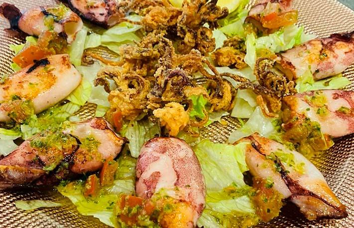 Pescados y mariscos del día